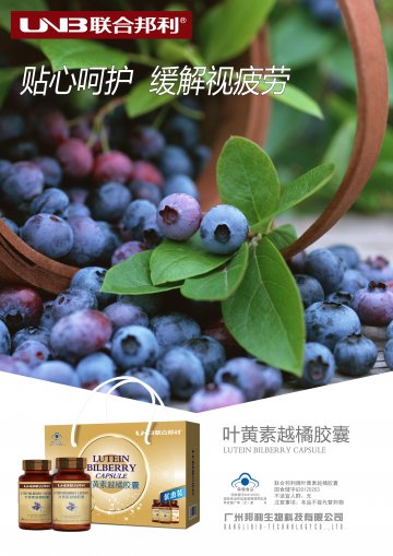 联合邦利牌叶黄素越橘胶囊