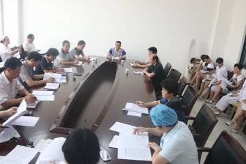 医院认真贯彻落实段林毅厅长调研精神