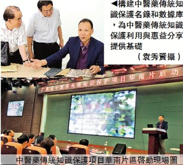 国家开展中医药传统知识保护调查