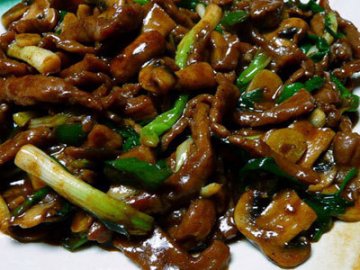 葱爆牛肉