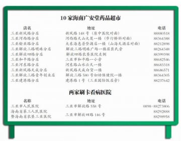 冰城老人在三亚刷医保卡能买药