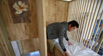大学生毕业设计小木屋 一居室造价不足一万