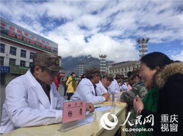 第三军医大学新桥医院专家赴西藏林芝开展义诊