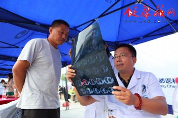 胸科“社区行”首次走出北京服务外省