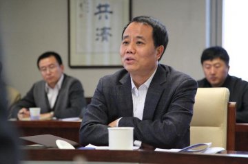 王培安副主任出席财务司2014年度处室目标责任绩效考核暨司领导班子成员述职汇报会