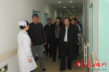 北京市医管局党委书记局长封国生带队到北京小汤山医院调研指导工作