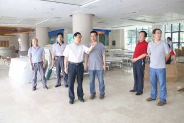 省民政厅厅长段林毅来医院调研