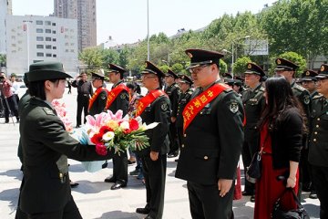 第八一医院第九批援助坦桑尼亚军医组光荣出征