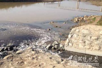 陕西科达纸业涉嫌排污 海量废水直抵渭河