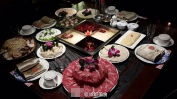 美国第一夫人米歇尔成都火锅餐菜单曝光