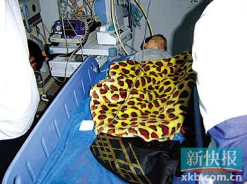 深圳疯父咬断五岁儿子“小鸡鸡” 伤情很危急