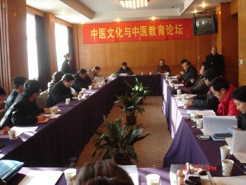 我校举办中医文化与中医教育论坛