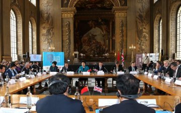 [新华社]中英高级别人文交流机制第三次会议在伦敦举行