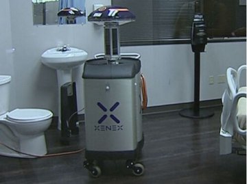 埃博拉新克星：小巧机器人能在2分钟内杀灭病毒