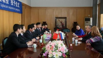 俄罗斯联邦符拉迪沃斯托克国立医科大学校长代表团访问我校
