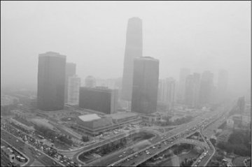 “雾锁京城”原因探究：每个人都在排放悬浮颗粒