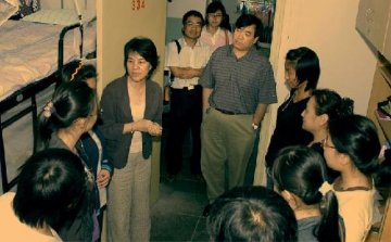北京大学医学部领导看望新生