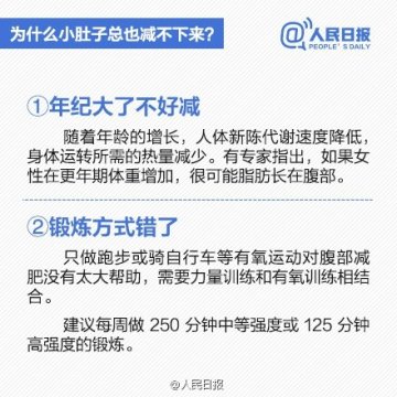 教你摆脱小肚腩