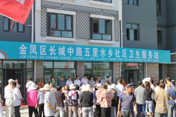 长城中路街道五里水乡社区医疗服务站揭牌成立