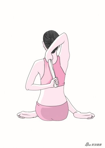 瑜伽“牛面式”让“小白兔”立起来