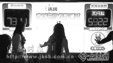 昆明公交站测市民开心指数