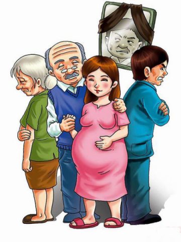 寡妇改嫁小叔8个月后生子 公公承认系孩子生父