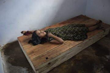被监禁的印度尼西亚精神疾病患者