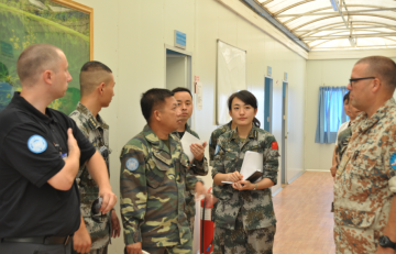 维和：联黎部队对维和二级医院进行消防核查