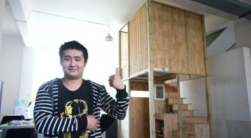 大学生毕业设计小木屋 一居室造价不足一万