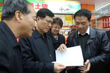 国家卫生计生委金小桃副主任带队督查广东省春节期间食品安全工作