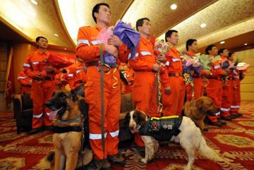 中国国际救援队完成海地震后搜救和医疗任务回国