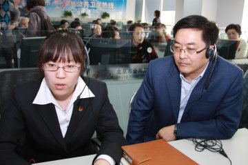 全国12320管理中心举行12320卫生热线“3.20”主题宣传活动