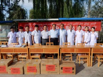 自治区民政厅为民服务医疗队开展第三次巡回医疗活动
