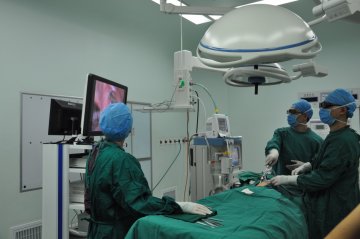 查看腹腔情况
