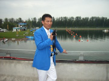 我校体育部李志刚老师2008北京奥运载誉归来