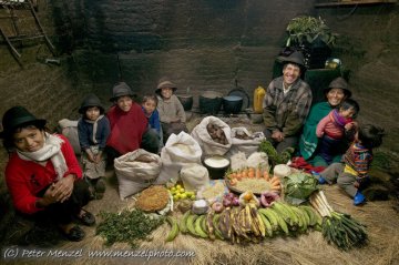 世界各国人一周都吃多少食物