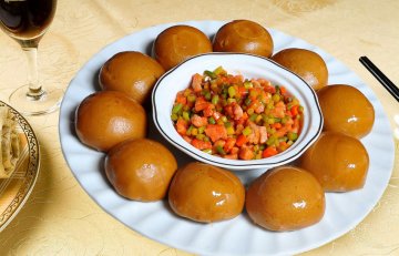 美味的各式窝窝头