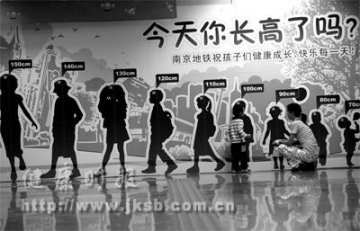跟墙比比个儿