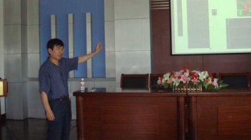 美国学者顾维宽教授在地病中心进行学术交流