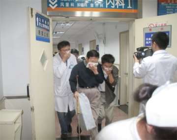 江苏省卫生厅组织医院消防演练现场观摩