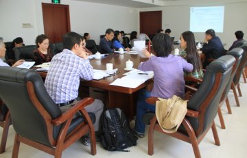 中盖结核病项目办组织召开第一季度项目工作例会