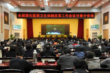 全国深化医药卫生体制改革工作电视电话会议召开