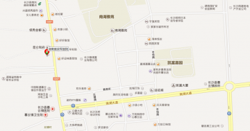 湖南省荣军医院地图（小图）