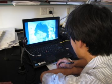 药学院蔡芷辰同学在医院完成视频答辩