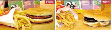 麦当劳儿童餐摆一年不“走样”？