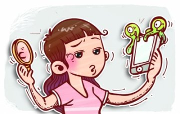 女子煲完“电话粥”皮肤红肿 接听手机引发皮肤炎