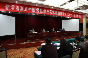 新增监测点中国慢性病及其危险因素监测（2013）国家级培训班在郑州顺利举办
