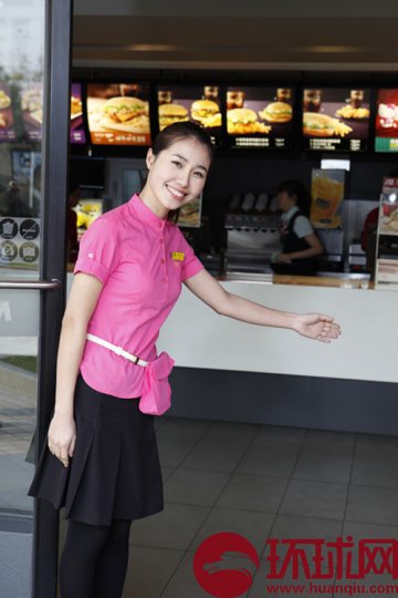 麦当劳中国员工奥运服务团队