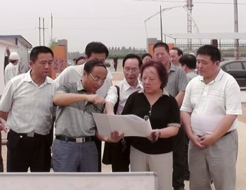 曹莉莉厅长到宝鸡检查省荣复军人第一医院灾后重建工作