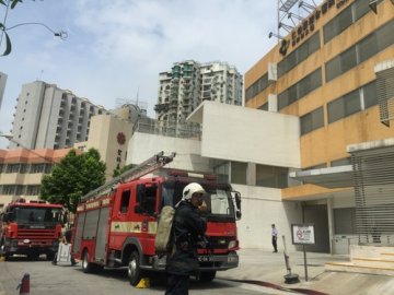 仁伯爵综合医院氹仔精神科大楼举行火警疏散演习过程顺利
